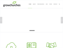 Tablet Screenshot of growchurches.com